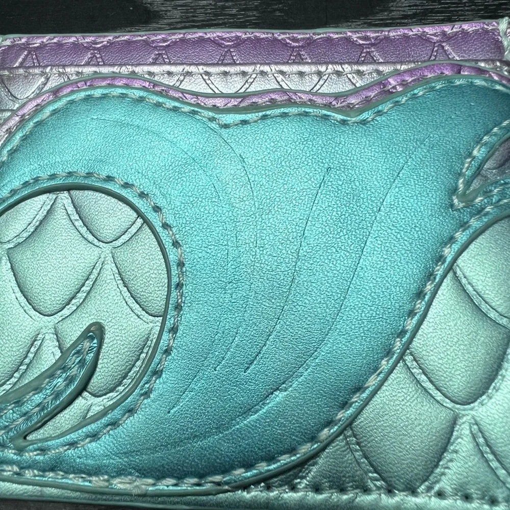 Hot Topic Her Universe Disney The Little Mermaid Ombre Scales Cardholder